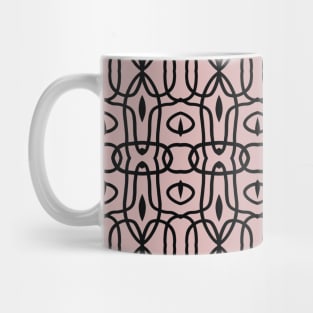 mid century lines Mug